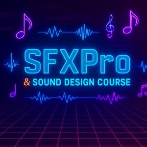 🎧 SFX Pro – دوره‌ی حرفه‌ای ساند دیزاین و طراحی صدای سینمایی